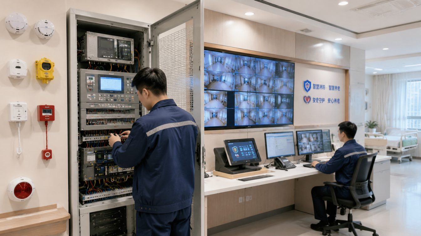 端州区为养老消防安防提供联动方案